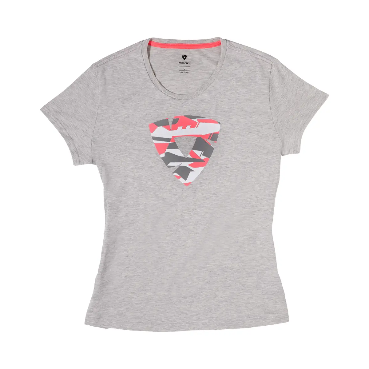 Tee-shirt femme Rev'it Amelia gris/rose- L