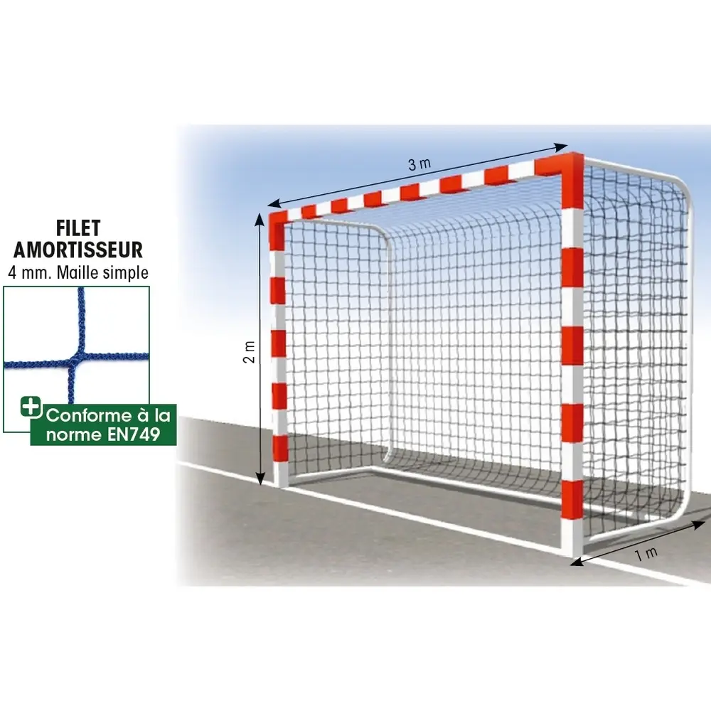 Handball Dämpfungsfilz 4 mm MS Tremblay (x2)