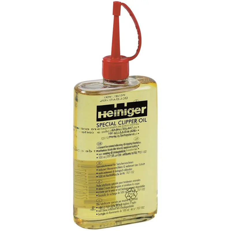 Huile spécial pour tondeuse Heiniger 100 ml