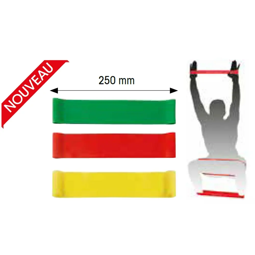 Mini-Widerstandsbänder Tremblay (x3) - Multicolore - unisex - Size: TU