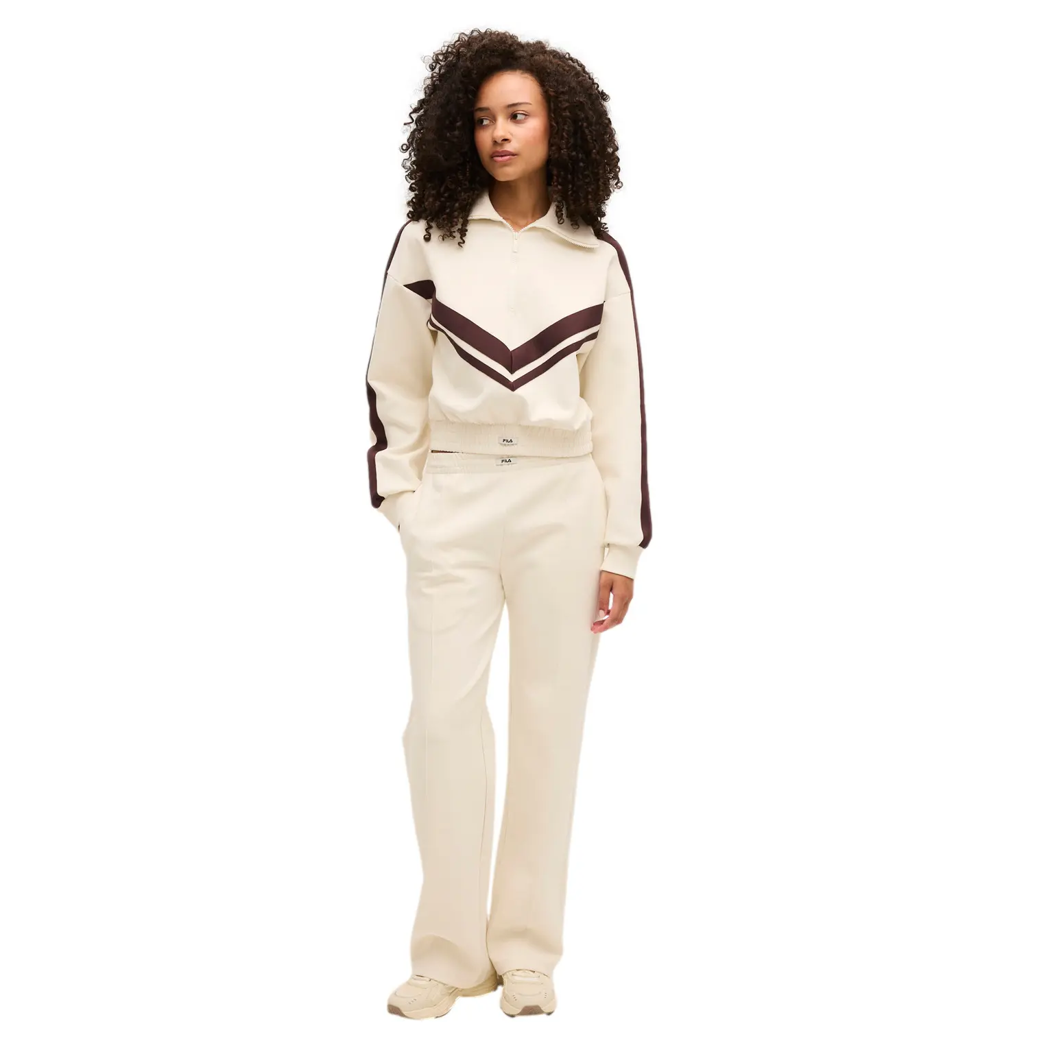 Crop sweatshirt voor dames Fila Avigna