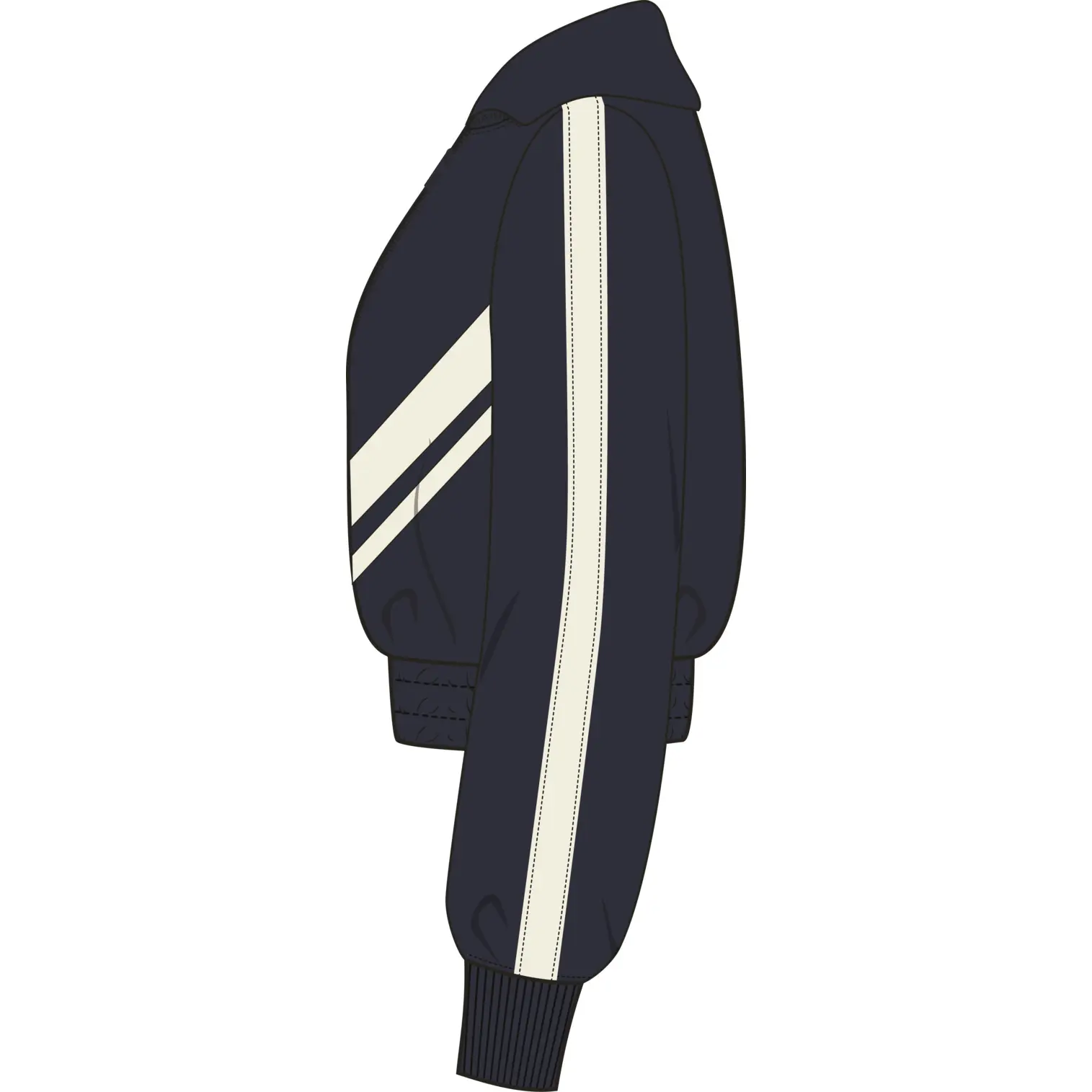 Felpa cropped donna  Avigna