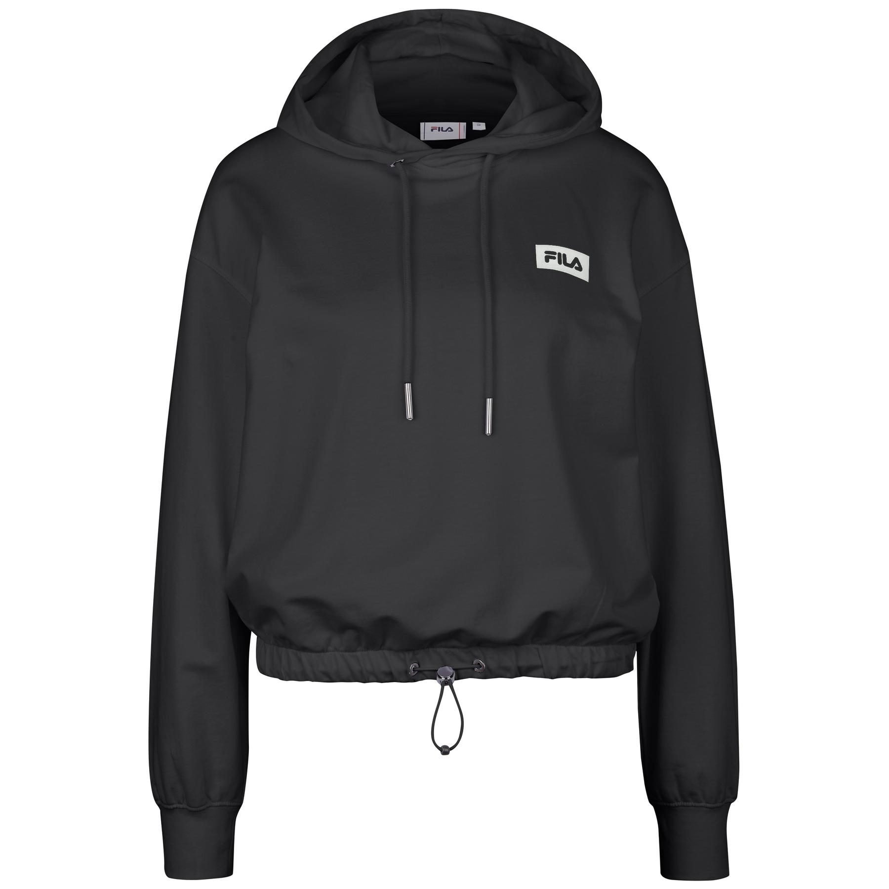 4064556232403 - Burdur Cropped Hoody Kapuzenpullover schwarz