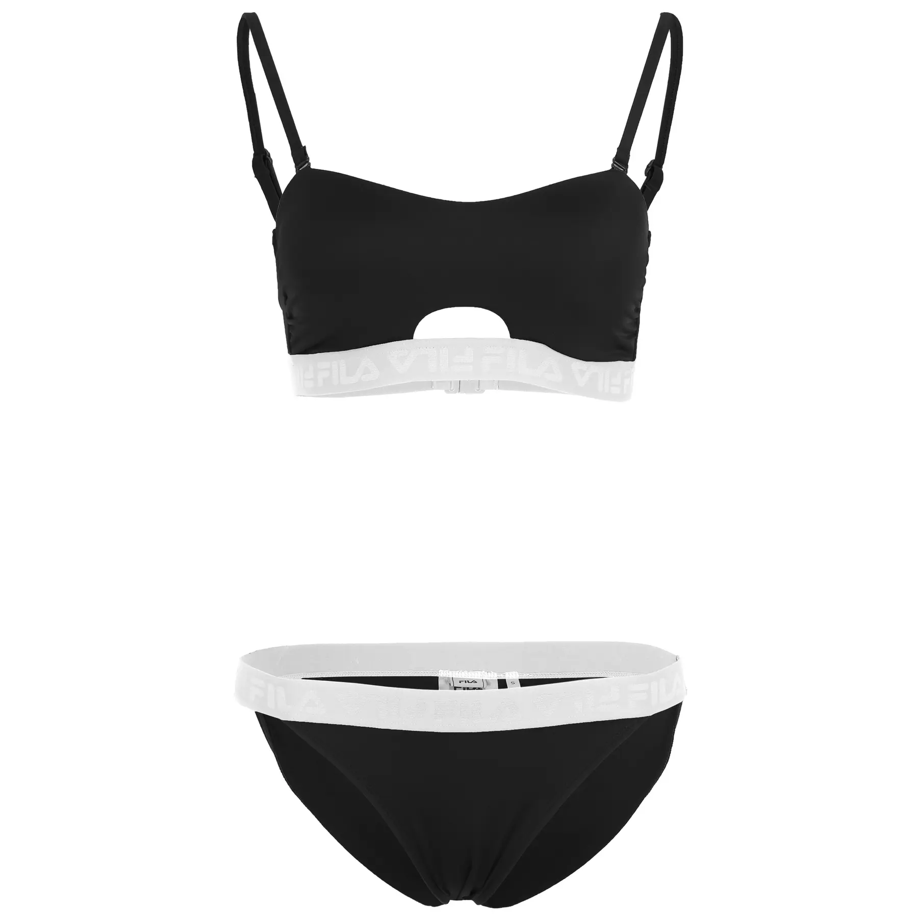4064556427595 - SANMING bandeau bikini Bikini-Set schwarz