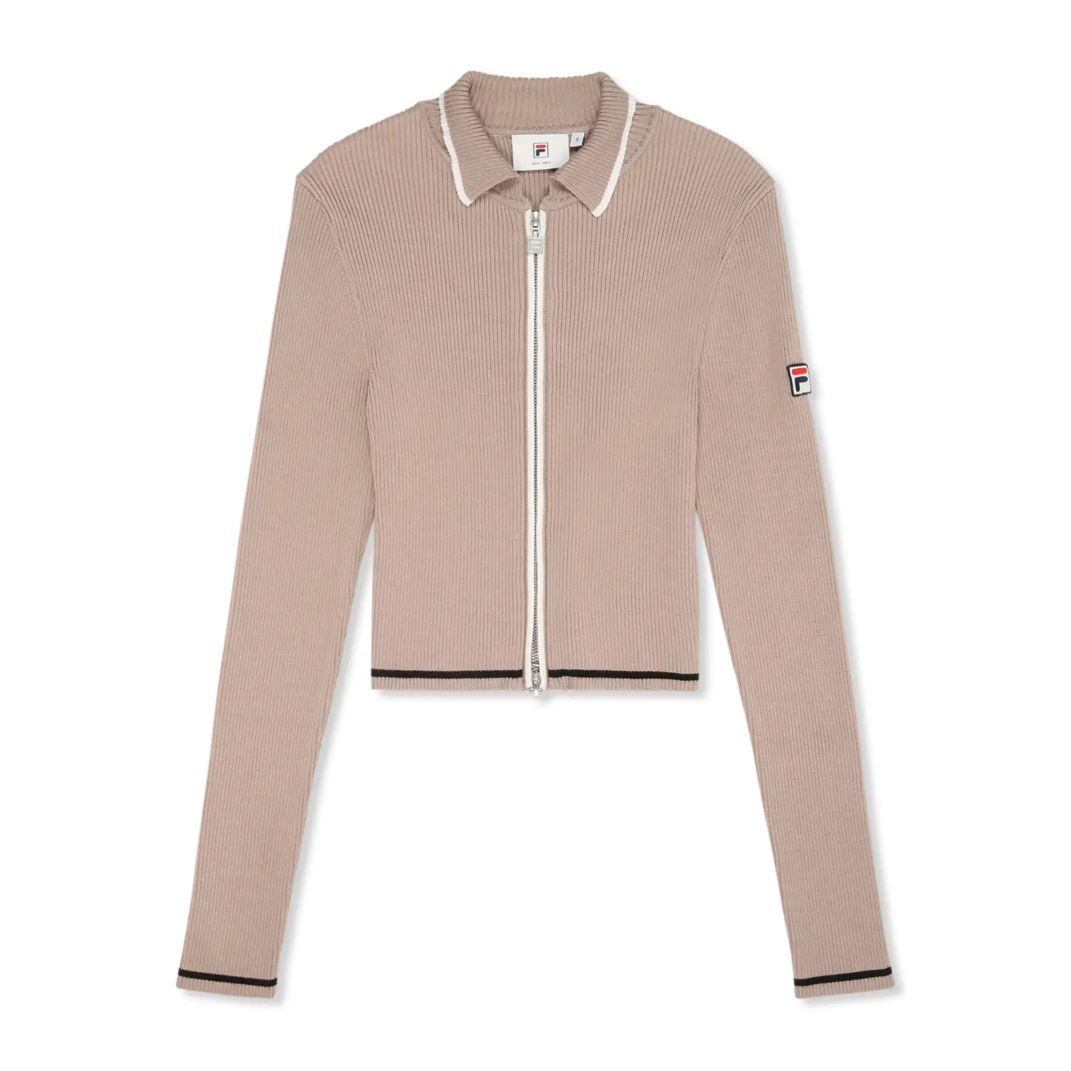 4067777241827 - Damen Strick-Cardigan mit vollem Reißverschluss Simonte