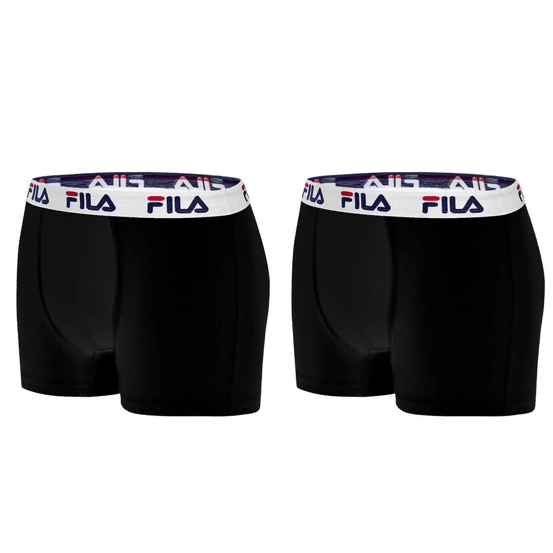 8300958204225 - FILA Boxershort 2er Pack Herren Baumwolle schwarz 8300958204225 - FILA Boxershort 2er Pack Herren Baumwolle schwarz
