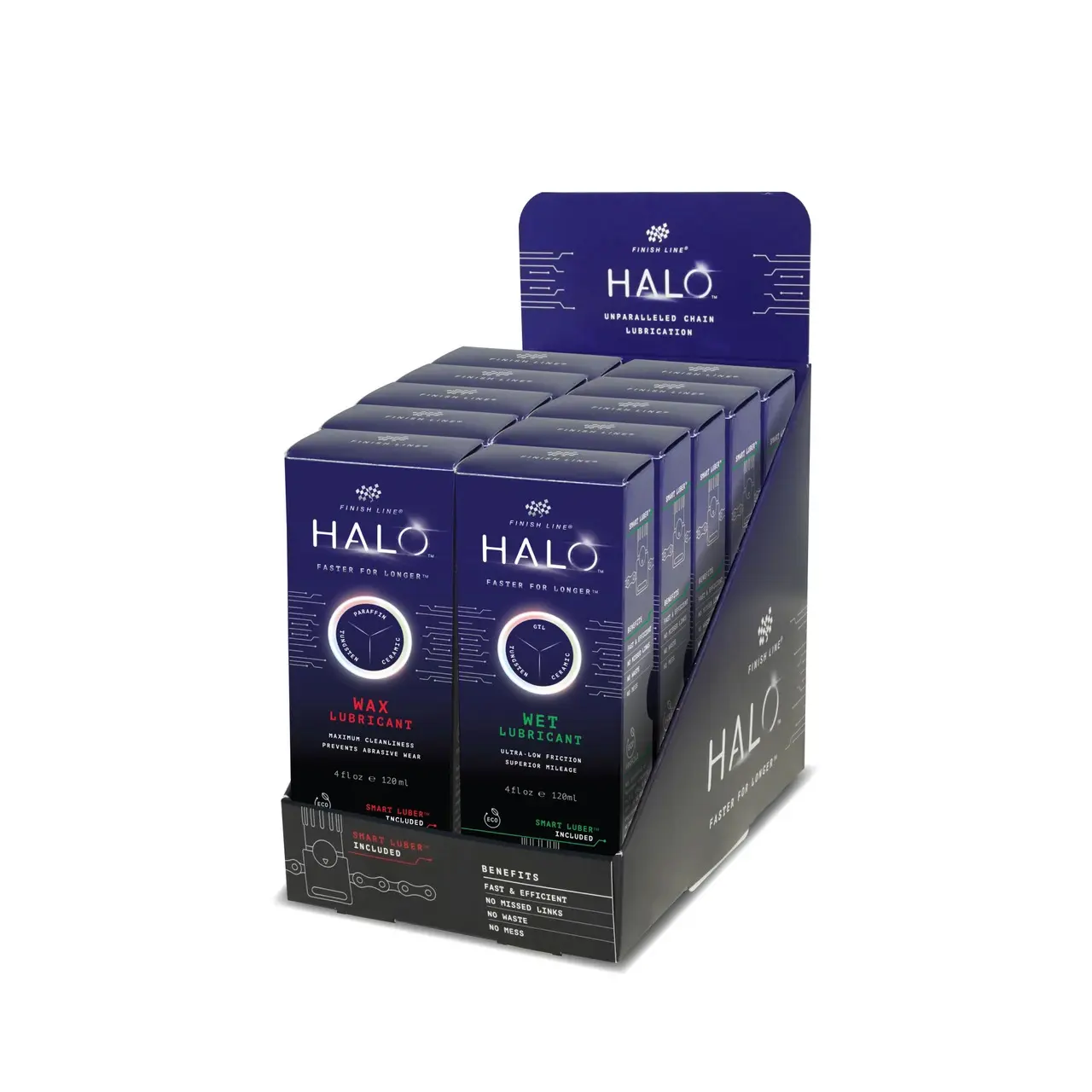 Image of Kettenschmiermittel Finish Line Halo™ Wax & Wet
