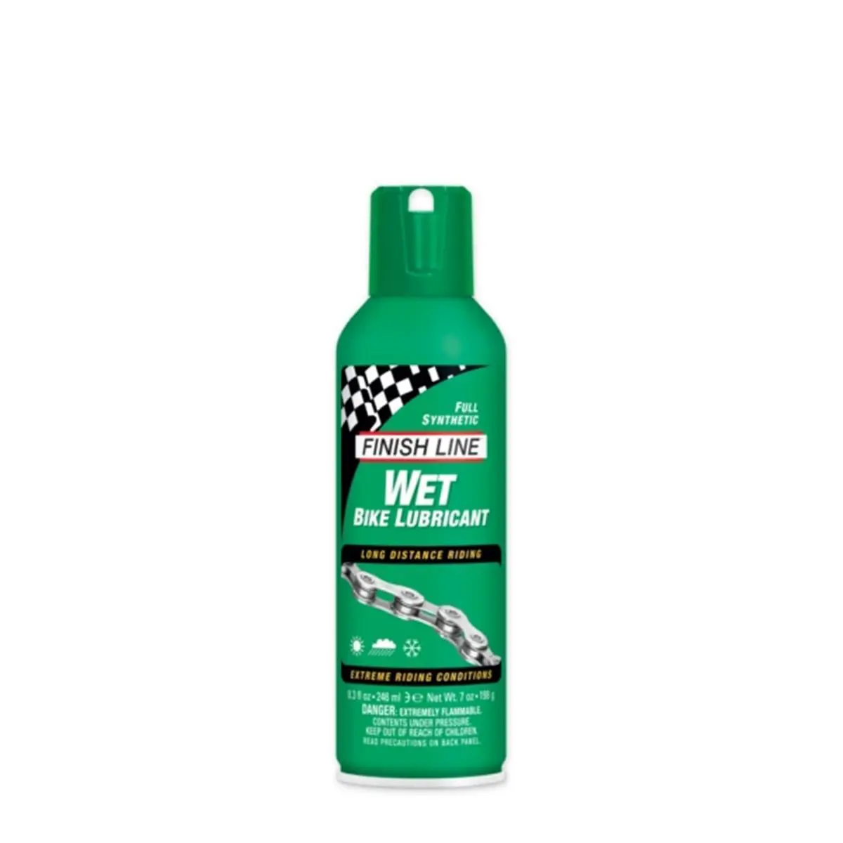 Velo Store - UK Lubricant Finish Line WET - (8.3oz) | Extra 10% off with Subscription, Postage £16.79 to UK Fedex.