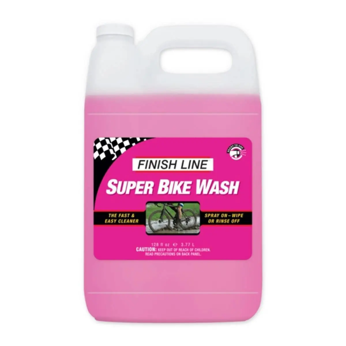 Image of Konzentrierter Reiniger zu liefern von 1 Finish Line Super Bike (128oz)