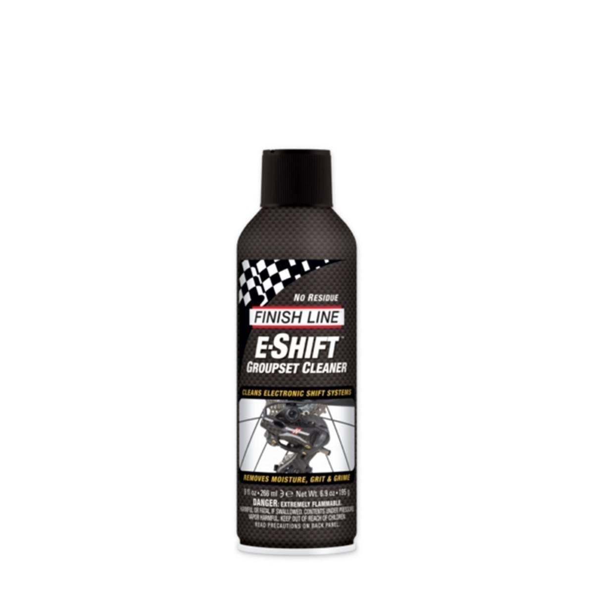 Velo Store - UK Aerosol degreaser Finish Line E-Shift - 9.72oz | Extra 10% off with Subscription, Postage £16.79 to UK Fedex.