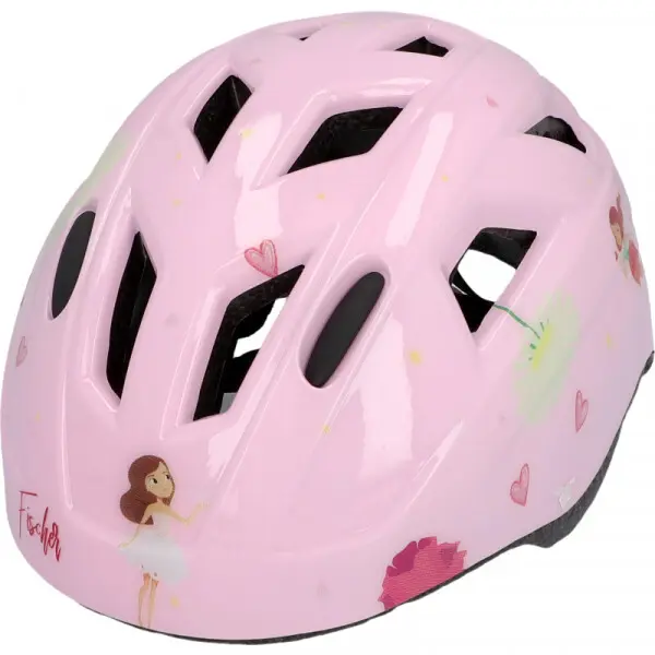 Velo Store - UK Childrens bike helmet Fischer Plus Princess | Extra 10% off with Subscription, Postage £16.79 to UK Fedex.