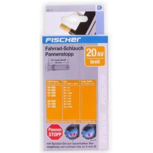 Velo Store - UK Large-valve dunlop inner tube Fischer 20 Schrader | Extra 10% off with Subscription, Postage £16.79 to UK Fedex.