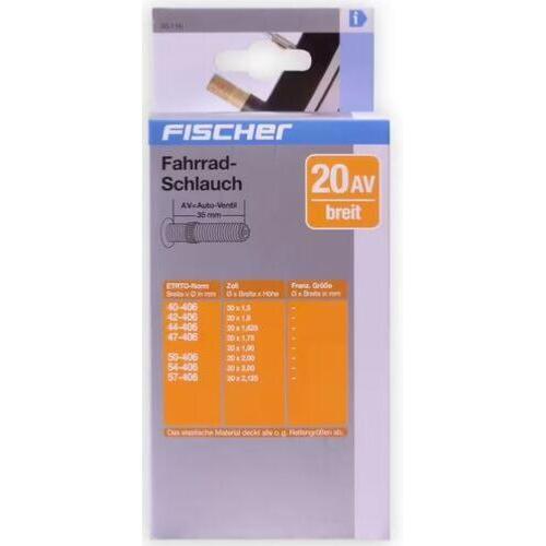 Velo Store - UK Large schrader valve inner tube Fischer 20 | Extra 10% off with Subscription, Postage £16.79 to UK Fedex.