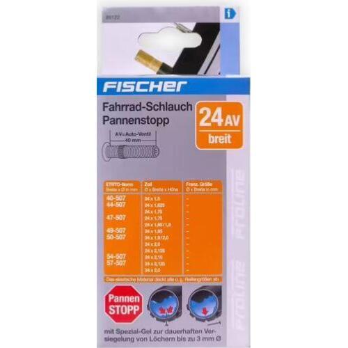 Velo Store - UK Large schrader valve inner tube Fischer 24 | Extra 10% off with Subscription, Postage £16.79 to UK Fedex.