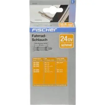 Velo Store - UK Narrow inner tube dunlop valve Fischer 24 | Extra 10% off with Subscription, Postage £16.79 to UK Fedex.
