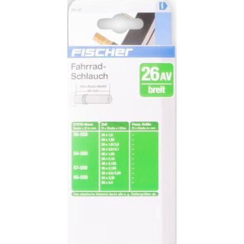 Velo Store - UK Large schrader valve inner tube Fischer 26 | Extra 10% off with Subscription, Postage £16.79 to UK Fedex.