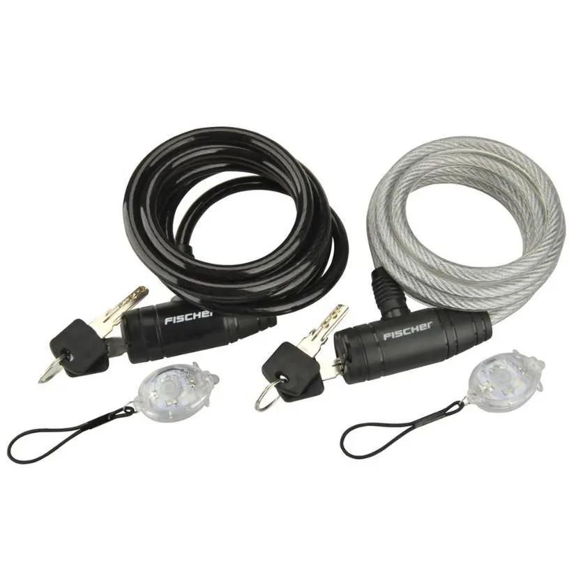 Velo Store - UK Spiral anti-theft cable + label Fischer | Extra 10% off with Subscription, Postage £16.79 to UK Fedex.