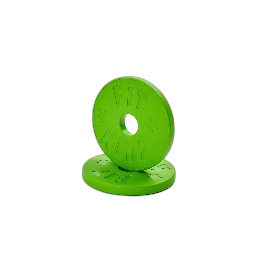 Olympisches Kindergewichtheber-Diskus Fit & Rack Bumpers (x2)