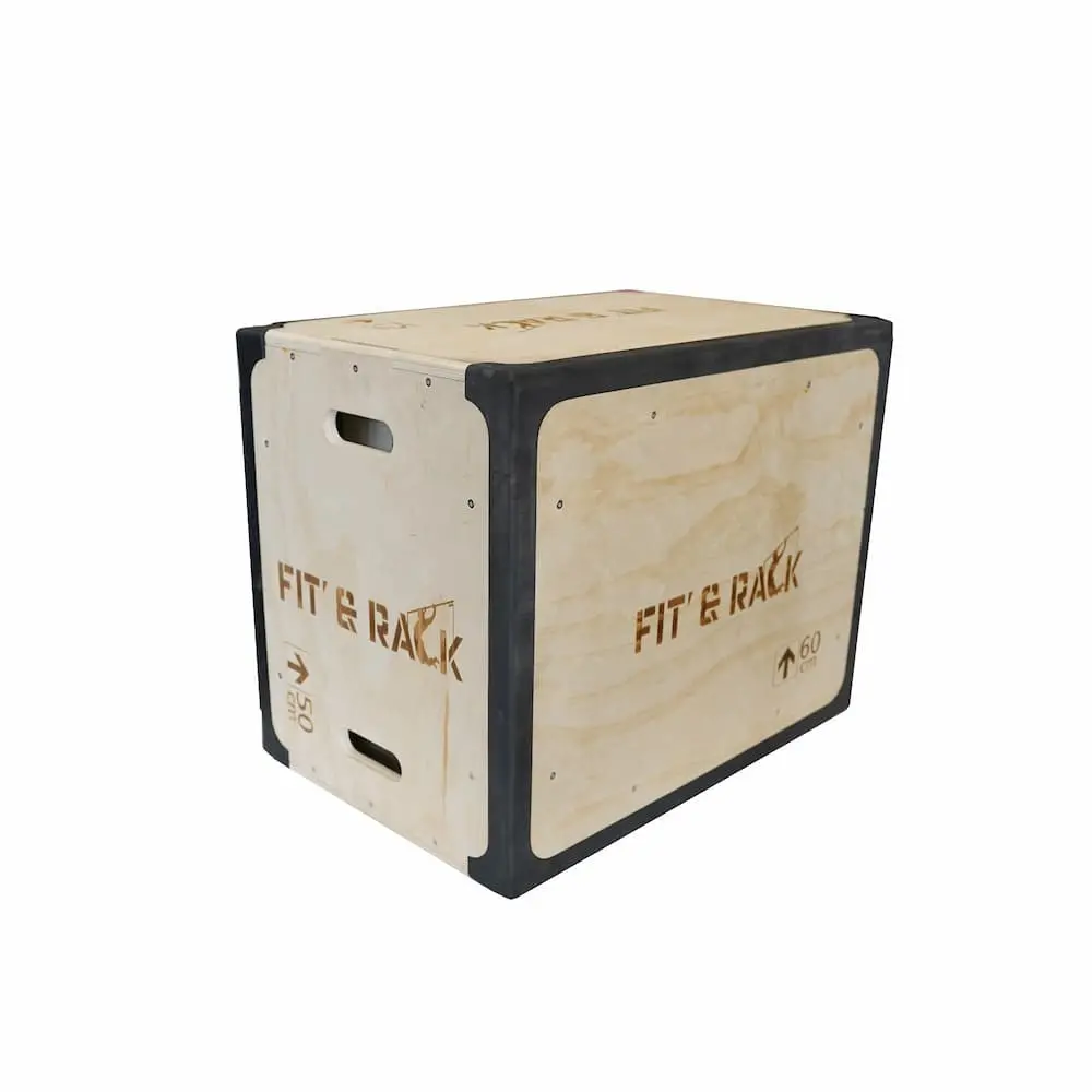 Jump Box aus Gummi Fit & Rack