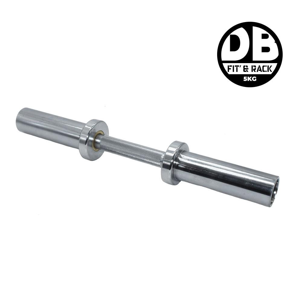 Fit & Rack Haltère - mini barre , Argenté, Taille 5 kg