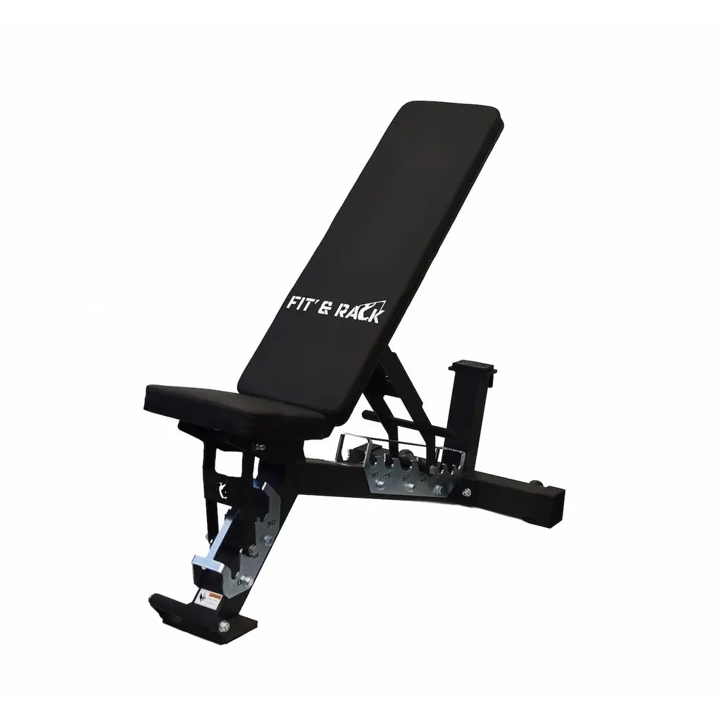 Neigbare Hantelbank Fit & Rack