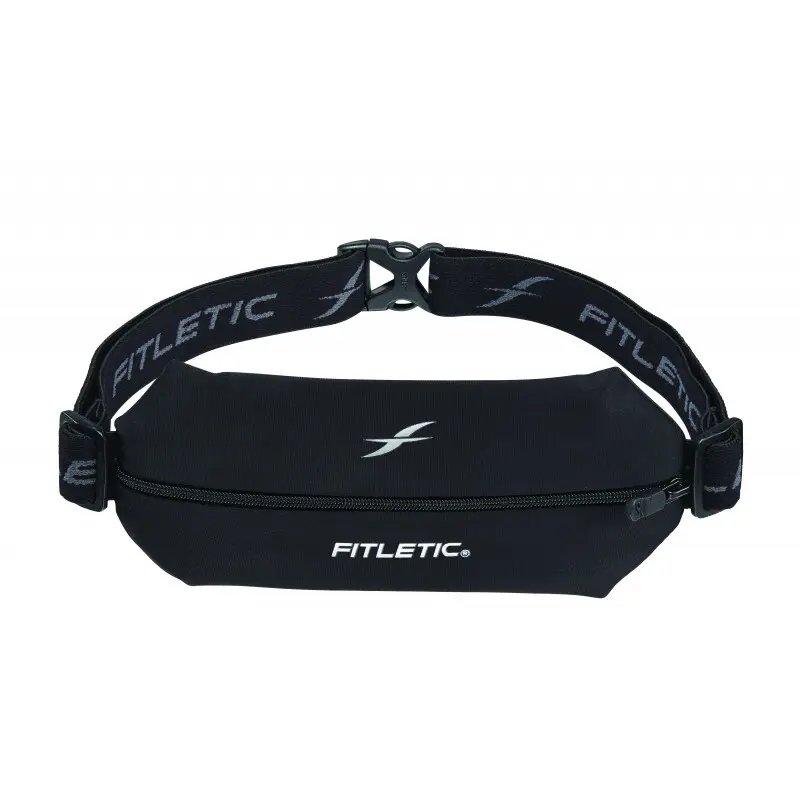 Fitletic Unisex Noir One Pocket Elastane Belt