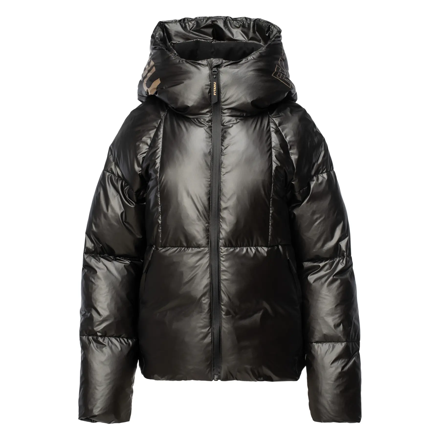 Daunenjacke  mit Kapuze, Damen Fitanu Crule