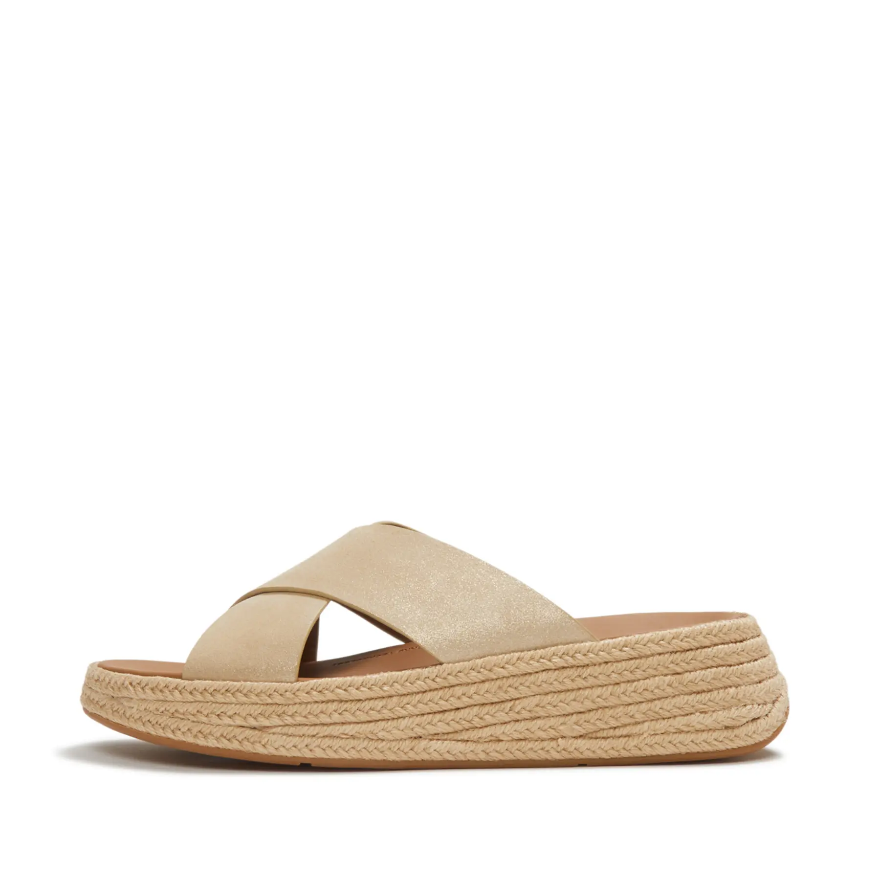 Sandali con zeppa incrociati da donna  F-Mode
