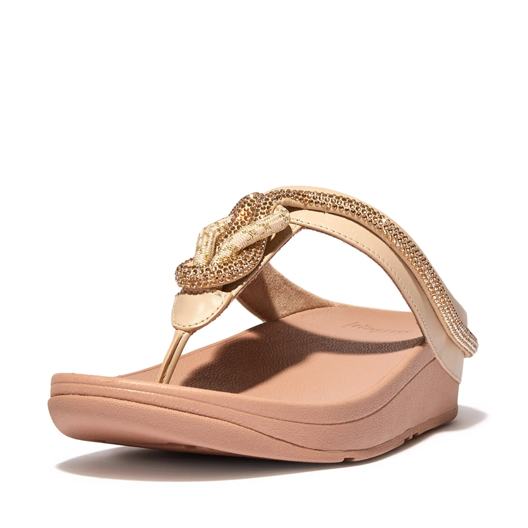 0195305573196 - Wedges Sandalen für Damen Fino Crystal