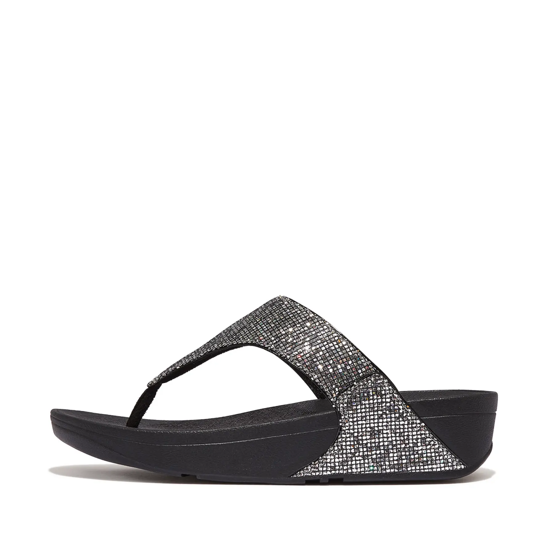 Women's sandals FitFlop Lulu Toe Post - Glitterball
