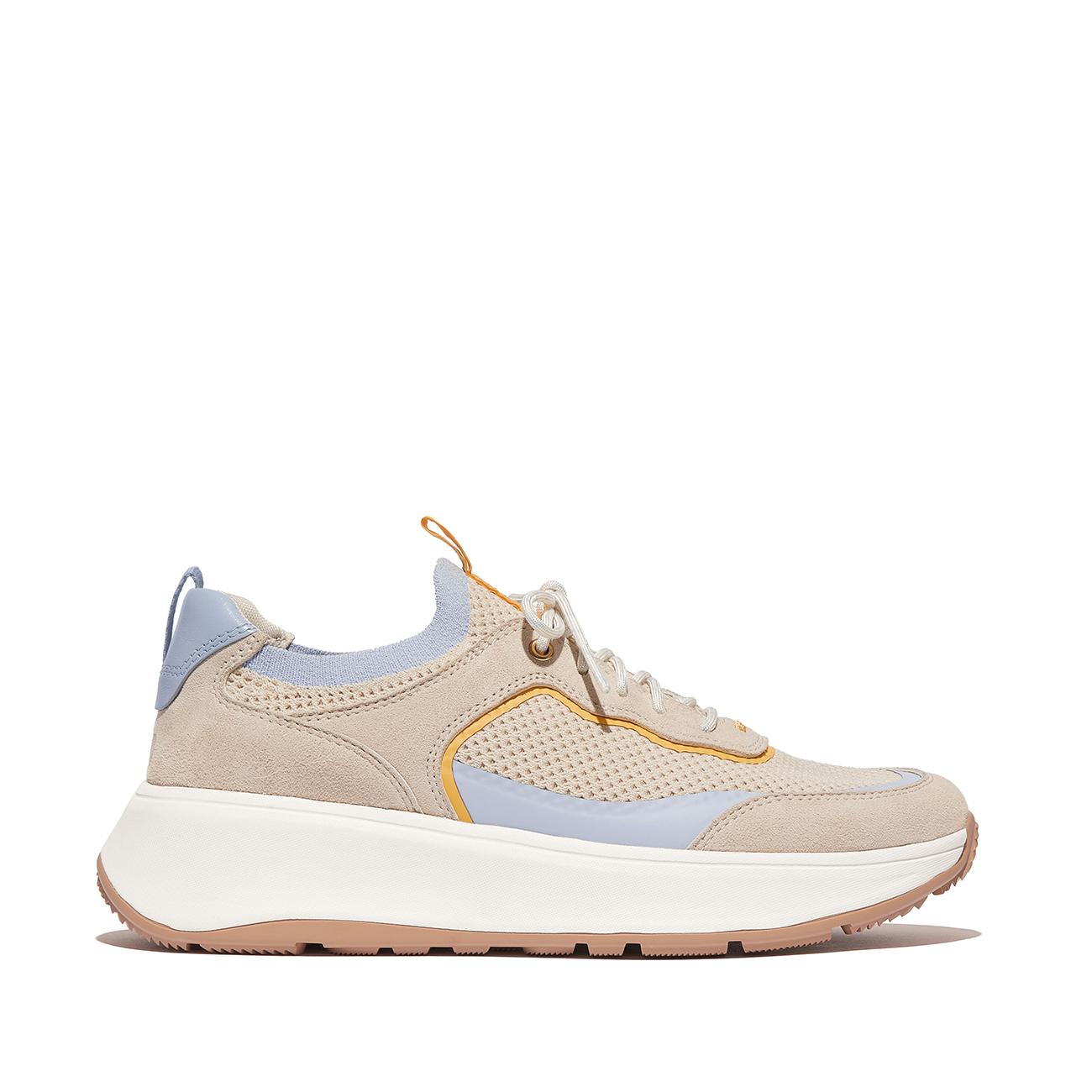 0197533670852 - Sneakers F-Mode Suede Knit Flatform Slip-On Laced