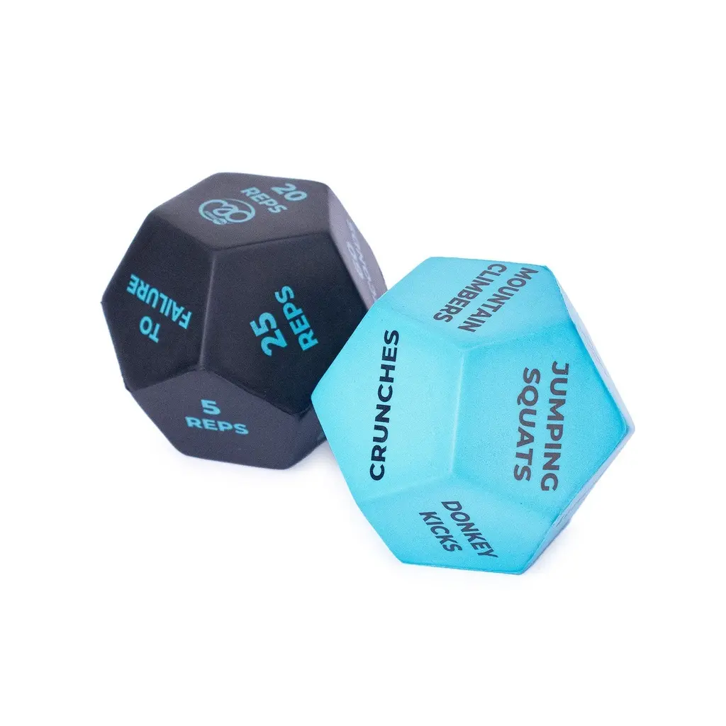 Seitiger Würfel Mad - Bleu - unisex - Size: 10 cm
