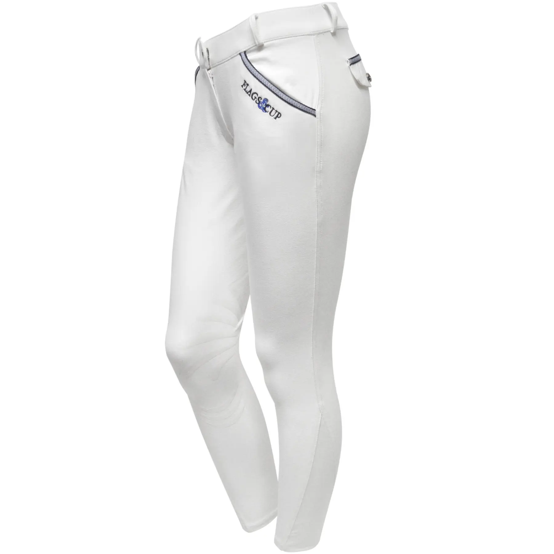 Flags&Cup Blanc Children's Riding Pants Copaya