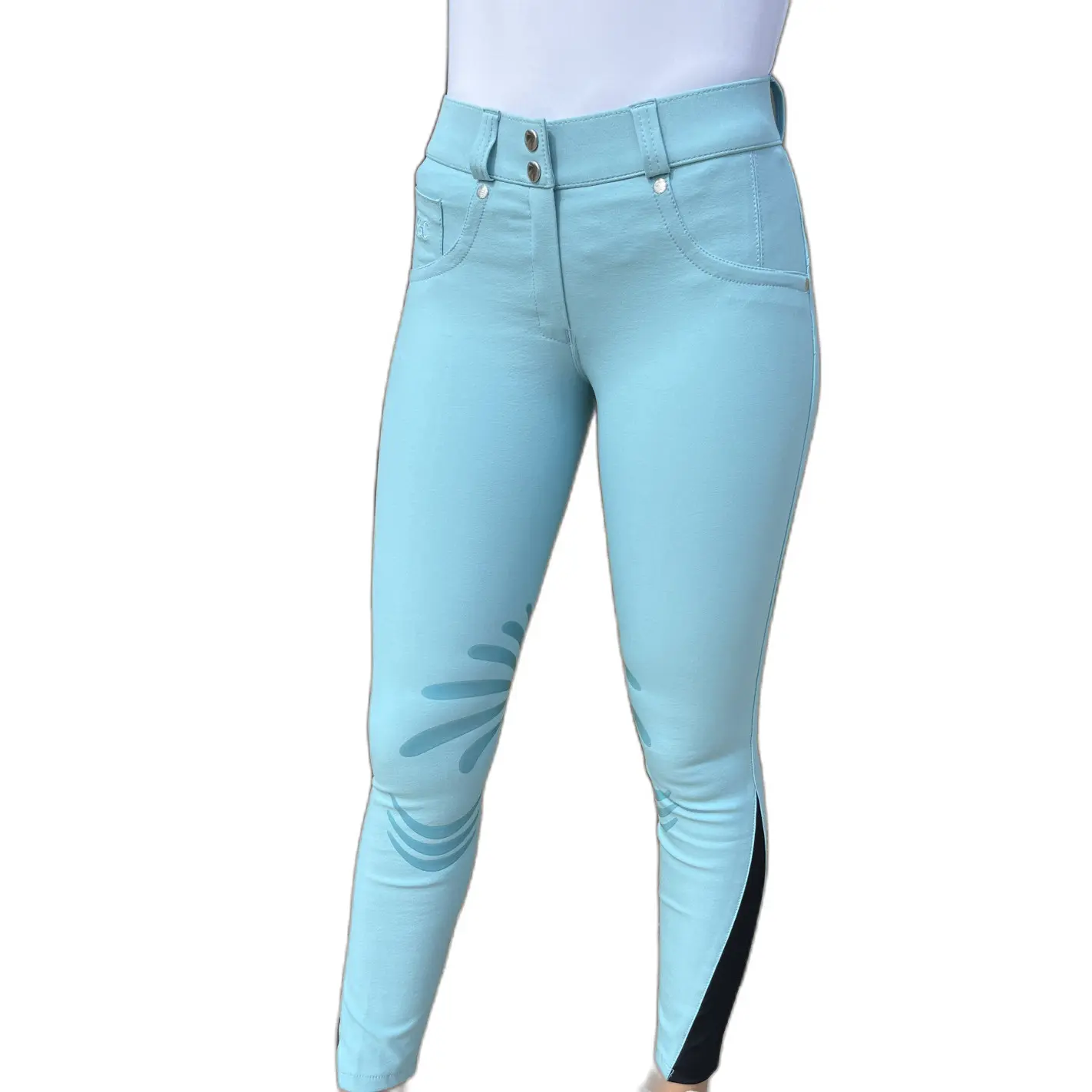 Flags&Cup Women's Bleu Riding Pants Maria