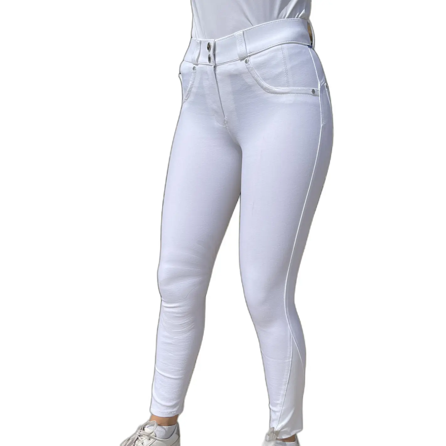 Pantalon équitation de concours mid grip femme Flags&Cup Maria