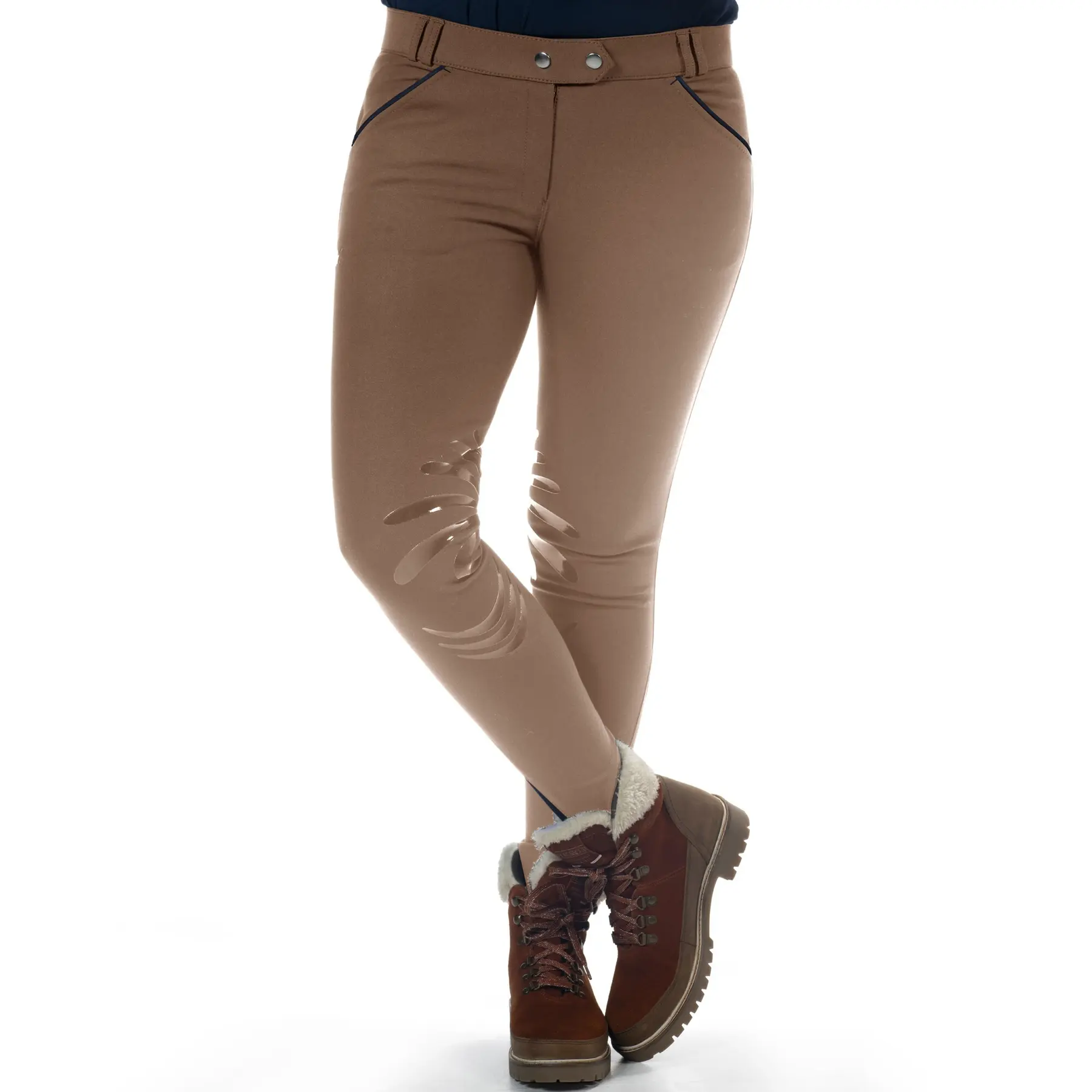 Flags&Cup Marron Child Riding Pants Orillia