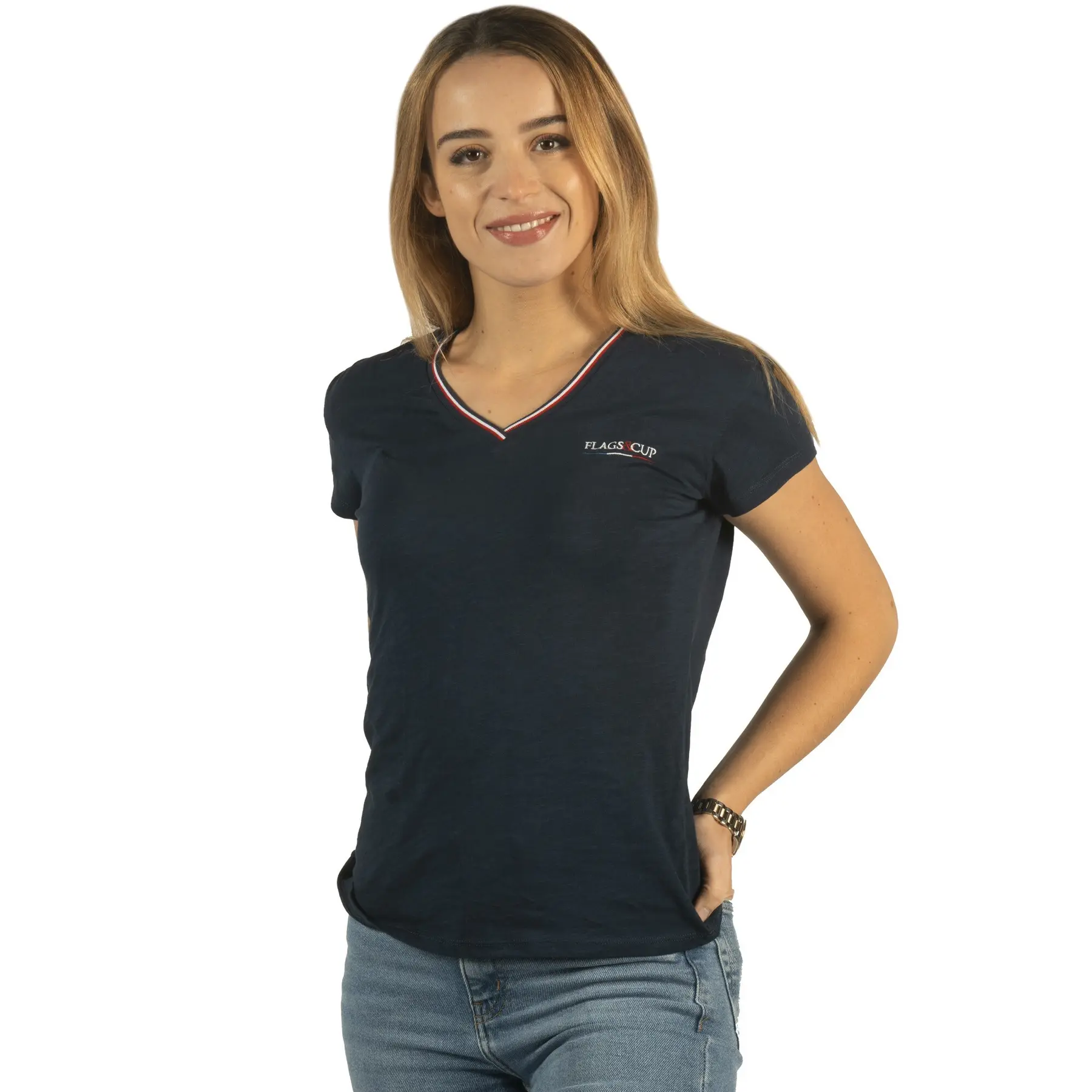 T-shirt femme Flags&Cup France Collection