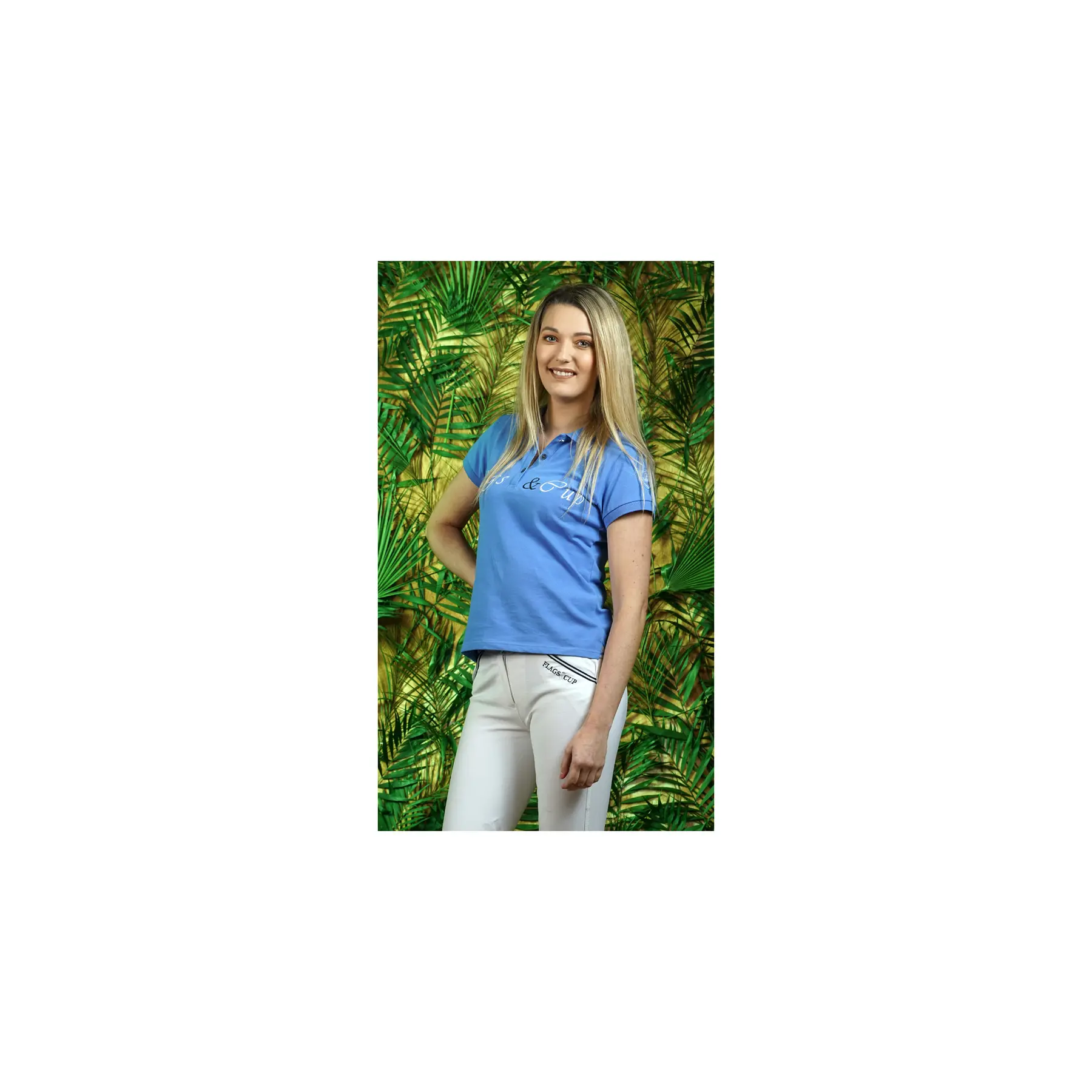 Polo équitation femme Flags&Cup Matara