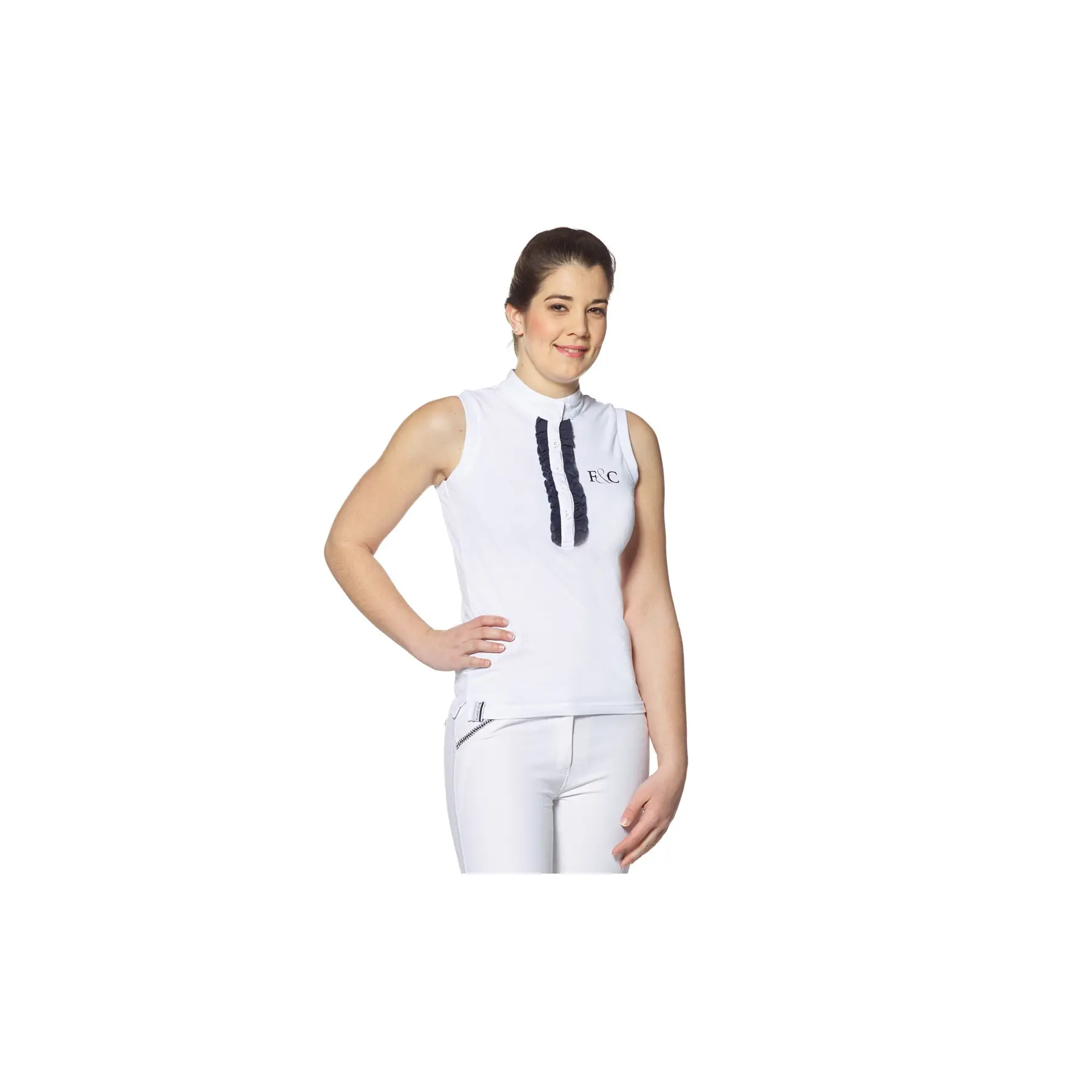 Comparer les prix de Polo équitation femme Flags&Cup Cacimba