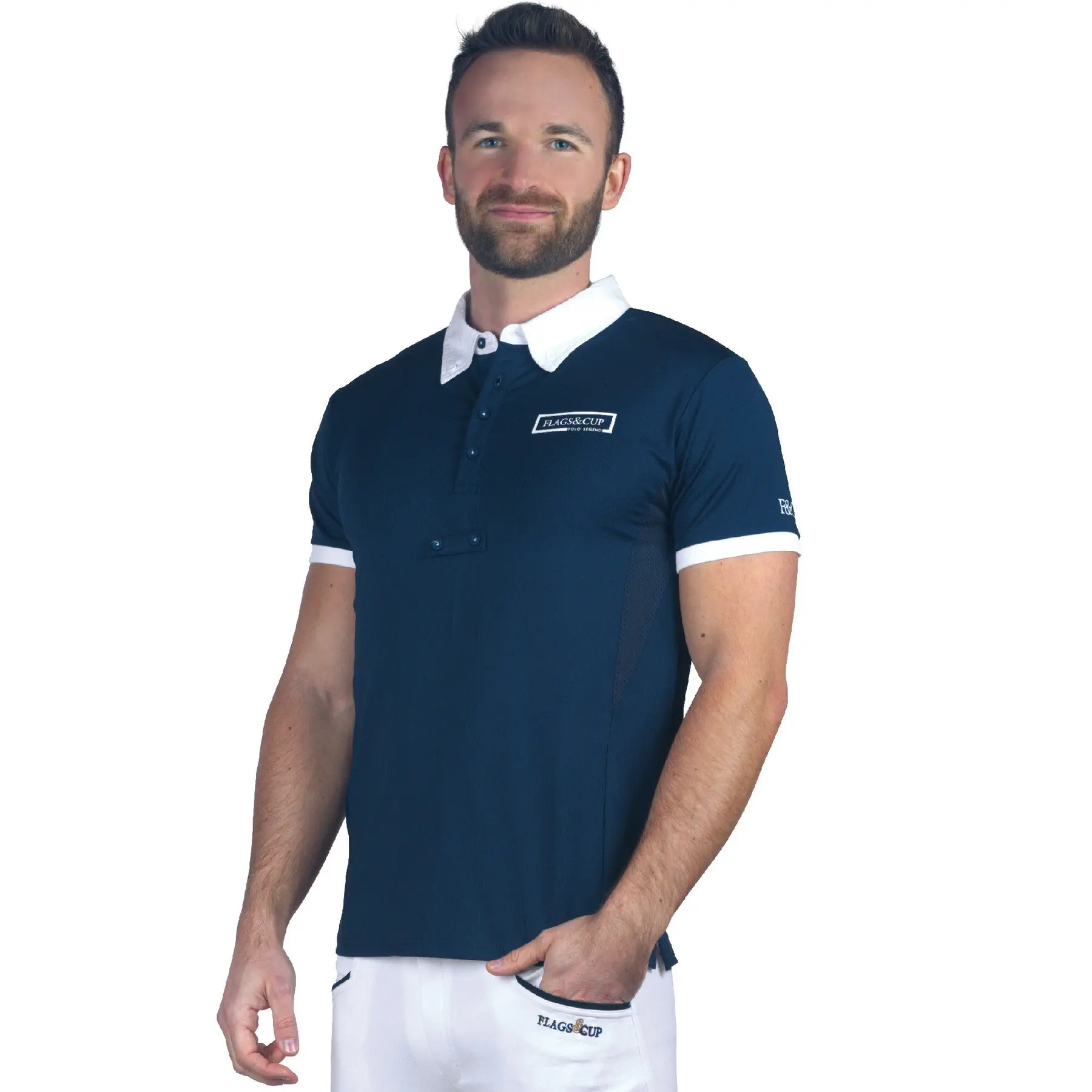 Flags&Cup Bleu Children's Riding Polo Cartago
