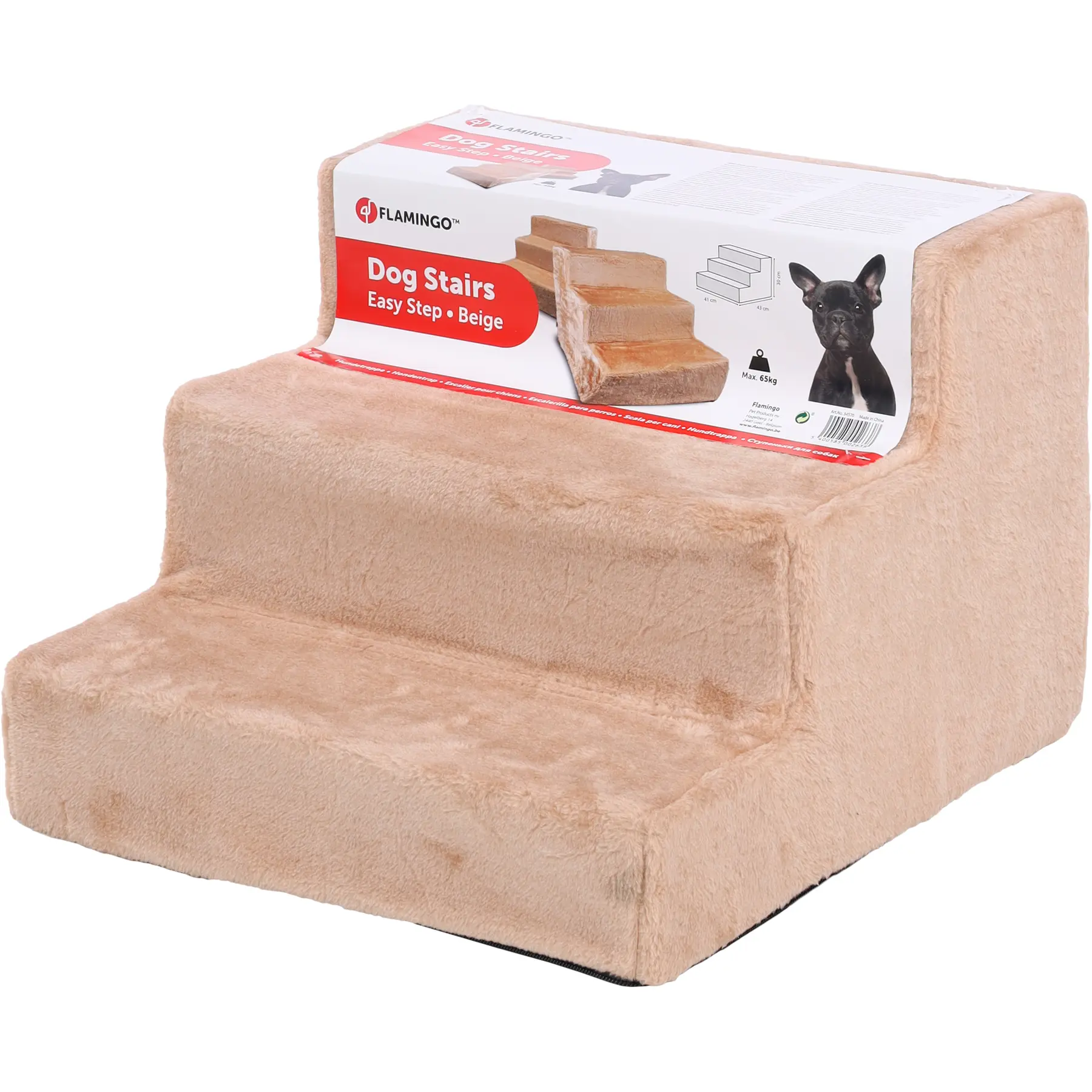 Comparer les prix de Escalier pour chien Flamingo Easy Step