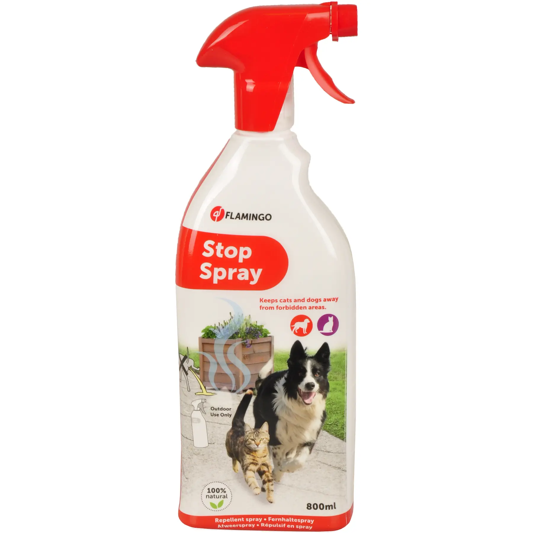 Comparer les prix de Répulsif pour chien en spray Flamingo