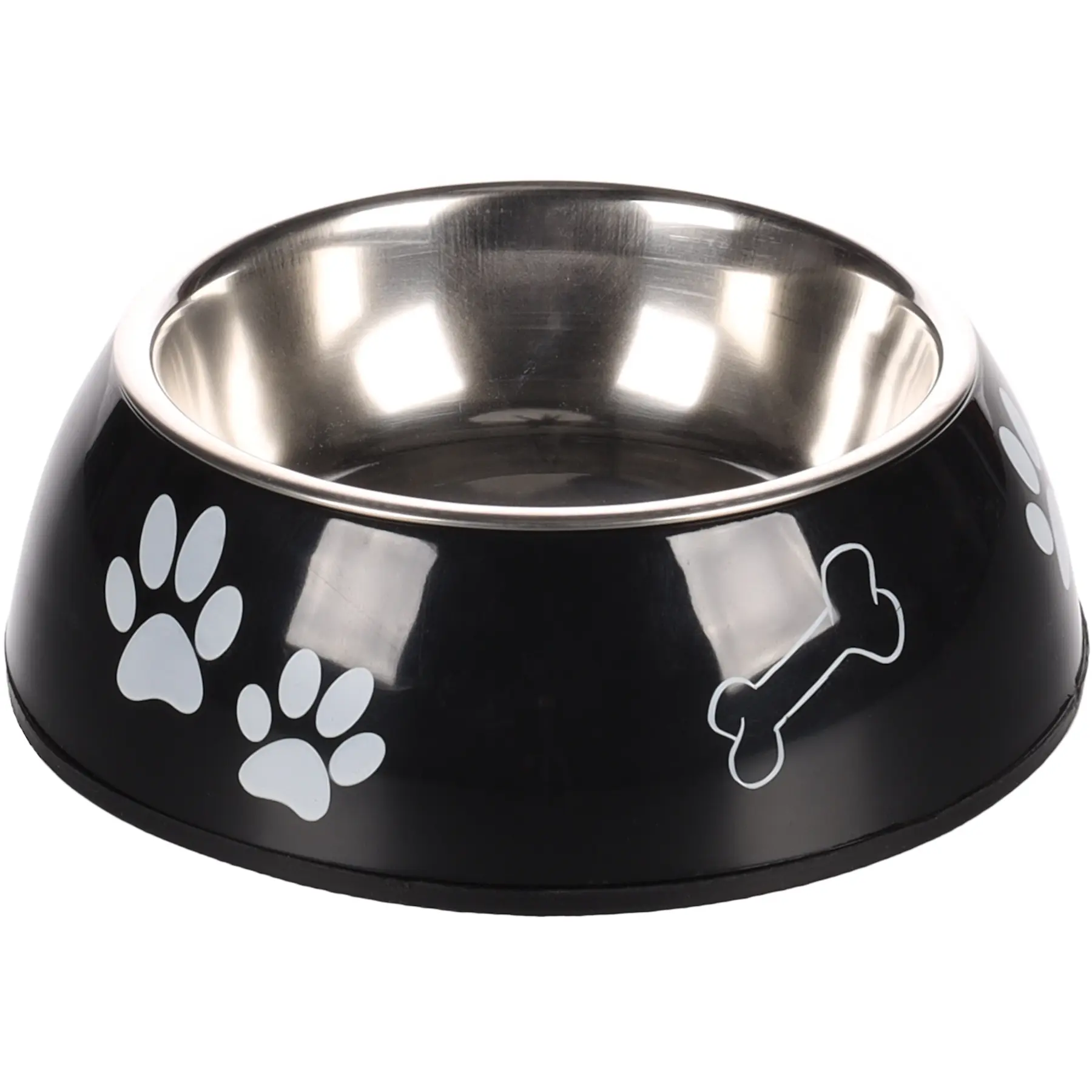 Comparer les prix de Gamelle pour la nourriture et d'eau pour chien rond Flamingo Divar