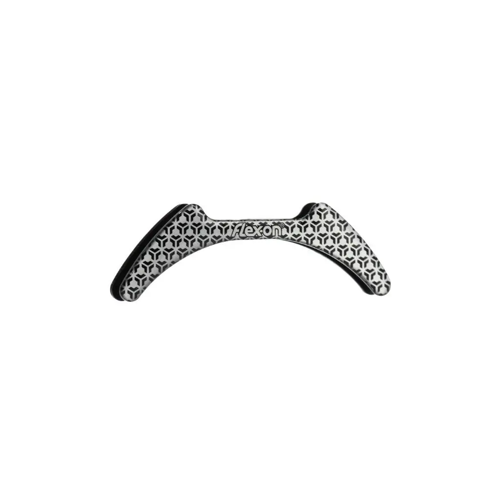 Étriers aluminium Plat Ultra-Grip Noir/Noir/Gris Flex-On