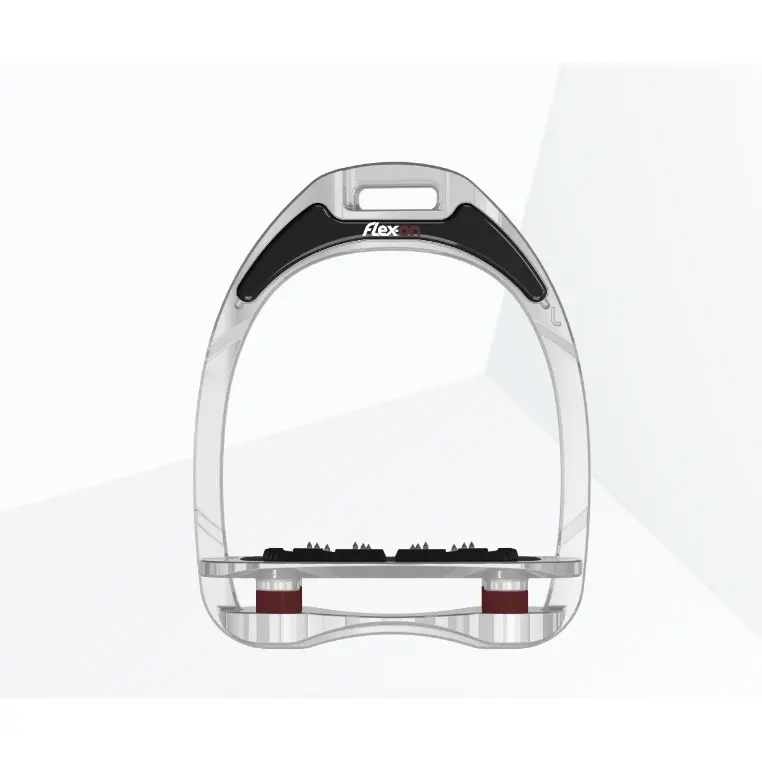 Étriers Plat Ultra Grip Bordeaux Flex-On Aluminium