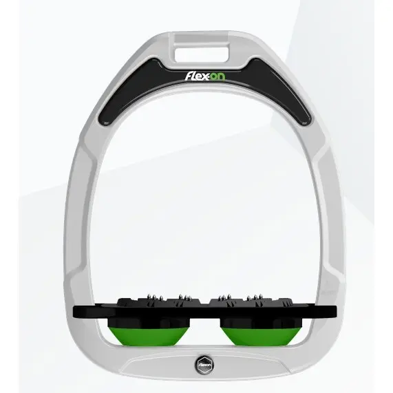 Schrägriemen Grip Weiß/Schwarz/Grün Flex-On Green Composite