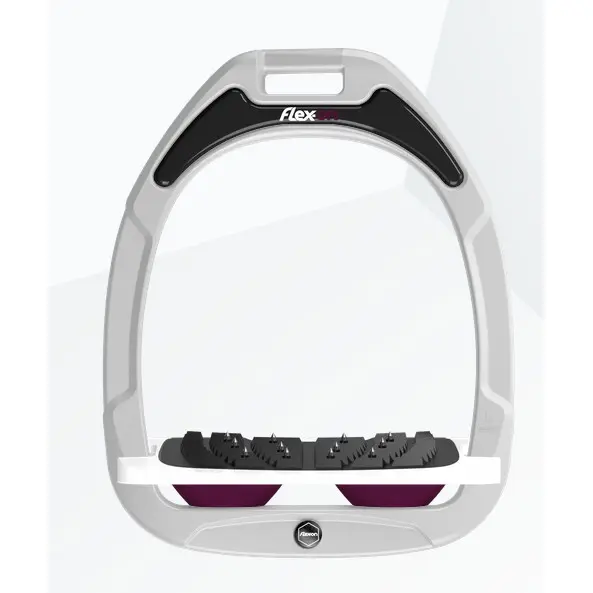 Étriers Incliné Ultra Grip Blanc/Blanc/Prune Flex-On Green Composite