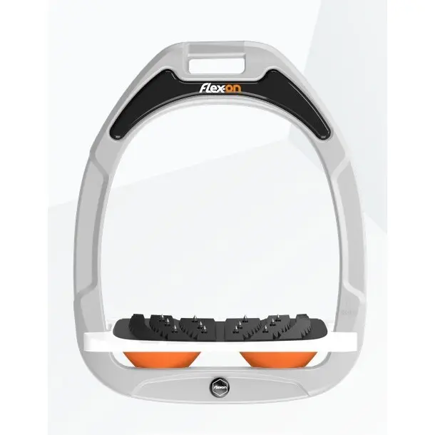 Étriers Incliné Ultra Grip Blanc/Blanc/Orange Flex-On Green Composite