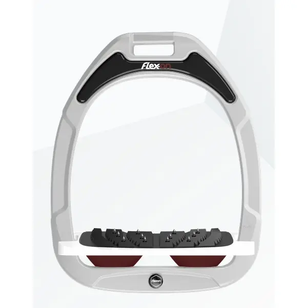Étriers Incliné Ultra Grip Blanc/Blanc/Bordeaux Flex-On Green Composite