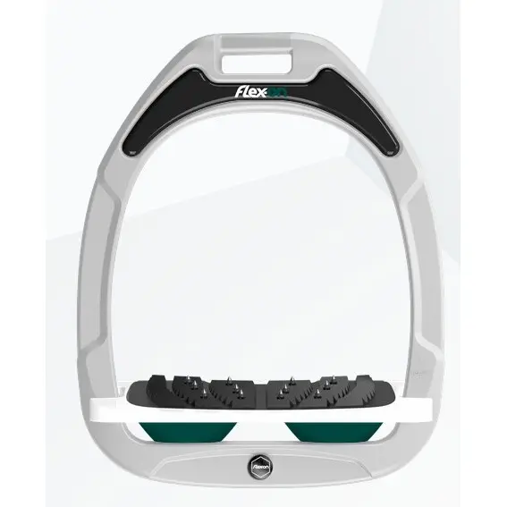 Étriers Incliné Ultra Grip Blanc/Blanc/Vert Flex-On Green Composite